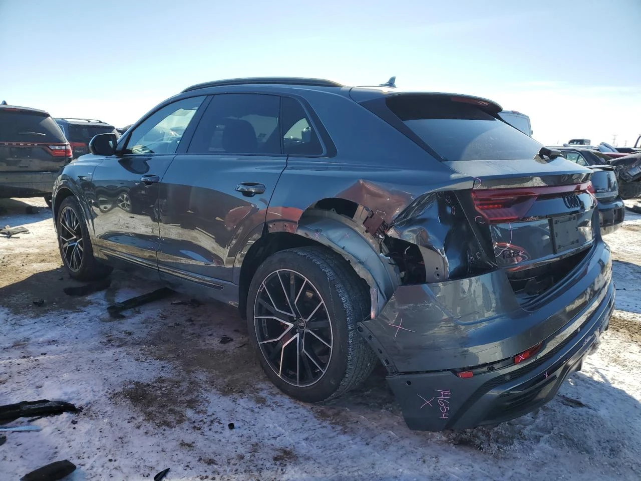 Audi Q8 PRESTIGE S-LINE Matrix* B&O* 360* Дистроник*  - изображение 3