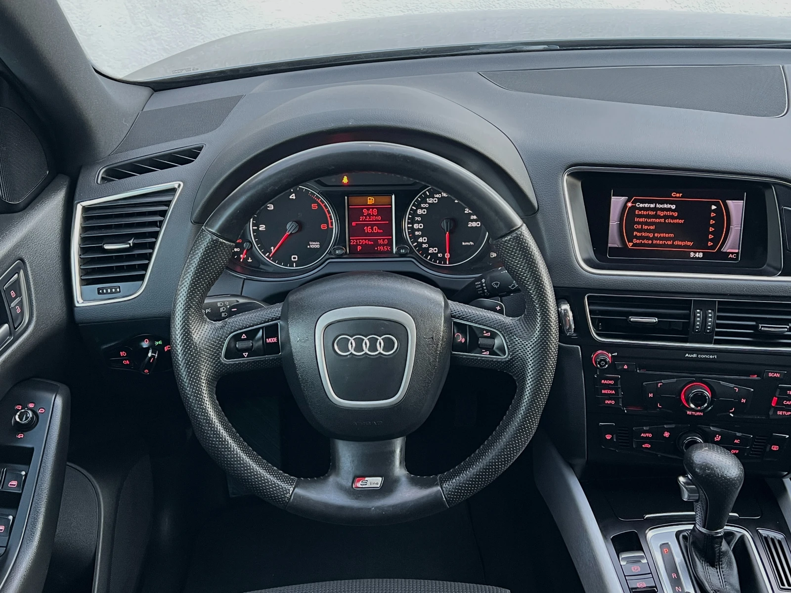Audi Q5 2.0TDi S-Line 4x4 ИСТИНСКИ КИЛОМЕТРИ - ЕВРО 5 - изображение 8
