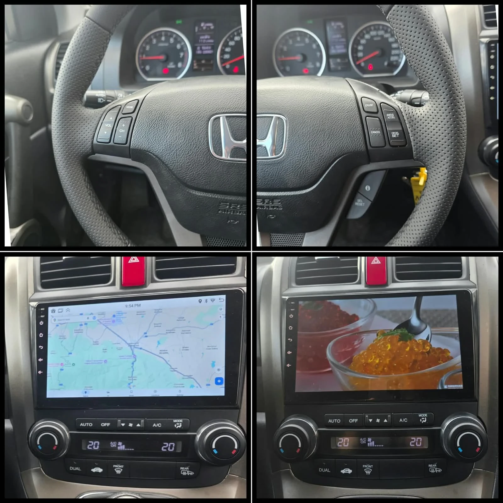 Honda Cr-v С-История Навигация Камера 4Х4 Подгрев Ксенон, снимка 12 - Автомобили и джипове - 56238868