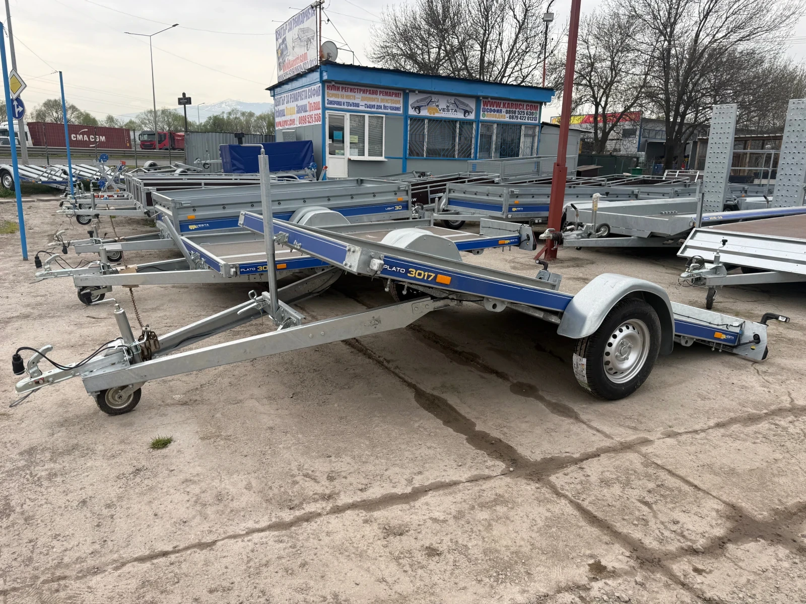 За автомобил Други VESTA PLATO 3017, снимка 5 - Ремаркета - 54212210