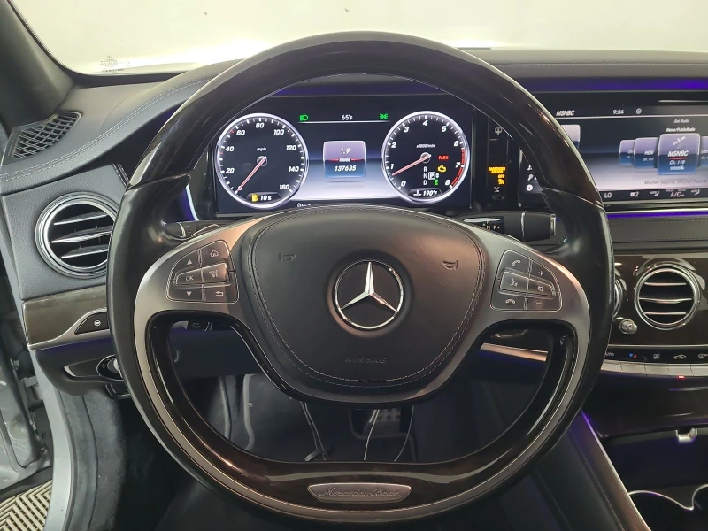 Mercedes-Benz S 550 Distronic* Burmester* Масаж* Обдух* KeyGO* , снимка 9 - Автомобили и джипове - 47683329