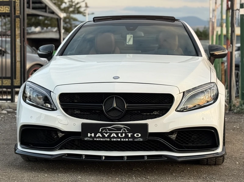 Mercedes-Benz C 220 d= Coupe= 63 AMG= 9G-tronic= Burmester= Панорама= 