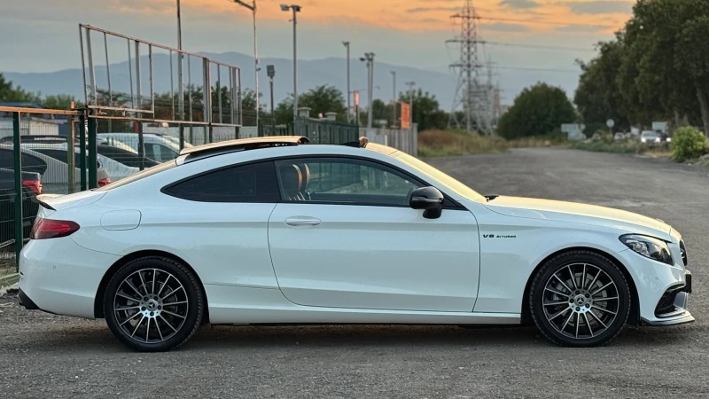 Mercedes-Benz C 220 d= Coupe= 63 AMG= 9G-tronic= Burmester= Панорама= , снимка 4 - Автомобили и джипове - 51253301