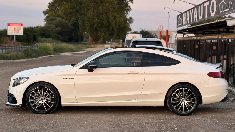 Mercedes-Benz C 220 d= Coupe= 63 AMG= 9G-tronic= Burmester= Панорама= , снимка 8 - Автомобили и джипове - 51253301