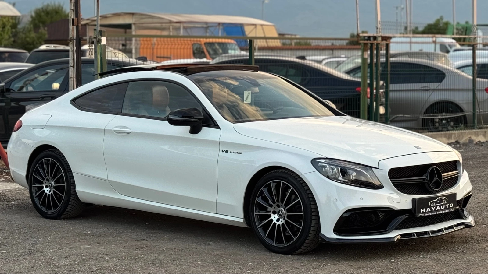 Mercedes-Benz C 220 d= Coupe= 63 AMG= 9G-tronic= Burmester= Панорама=  - изображение 3