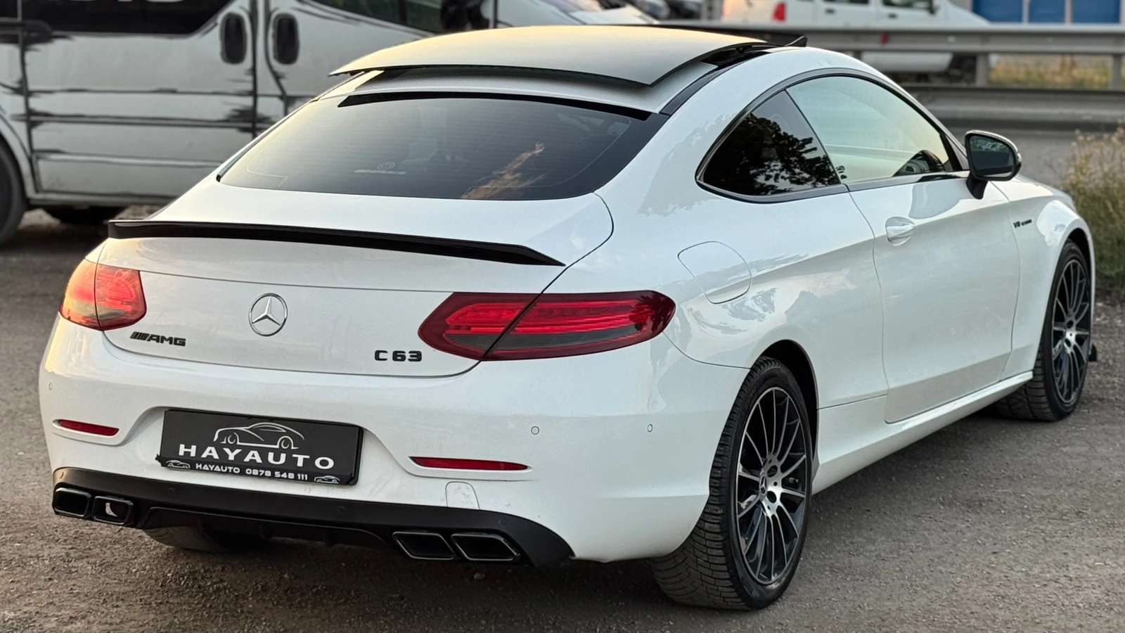 Mercedes-Benz C 220 d= Coupe= 63 AMG= 9G-tronic= Burmester= Панорама=  - изображение 5