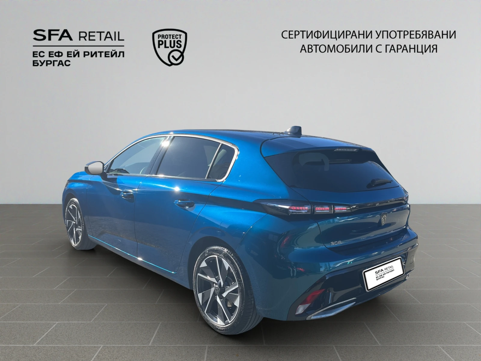 Peugeot 308 ALLURE 1, 2 PureTech 145 HYBRID 48V e-DCS6, снимка 3 - Автомобили и джипове - 53826366