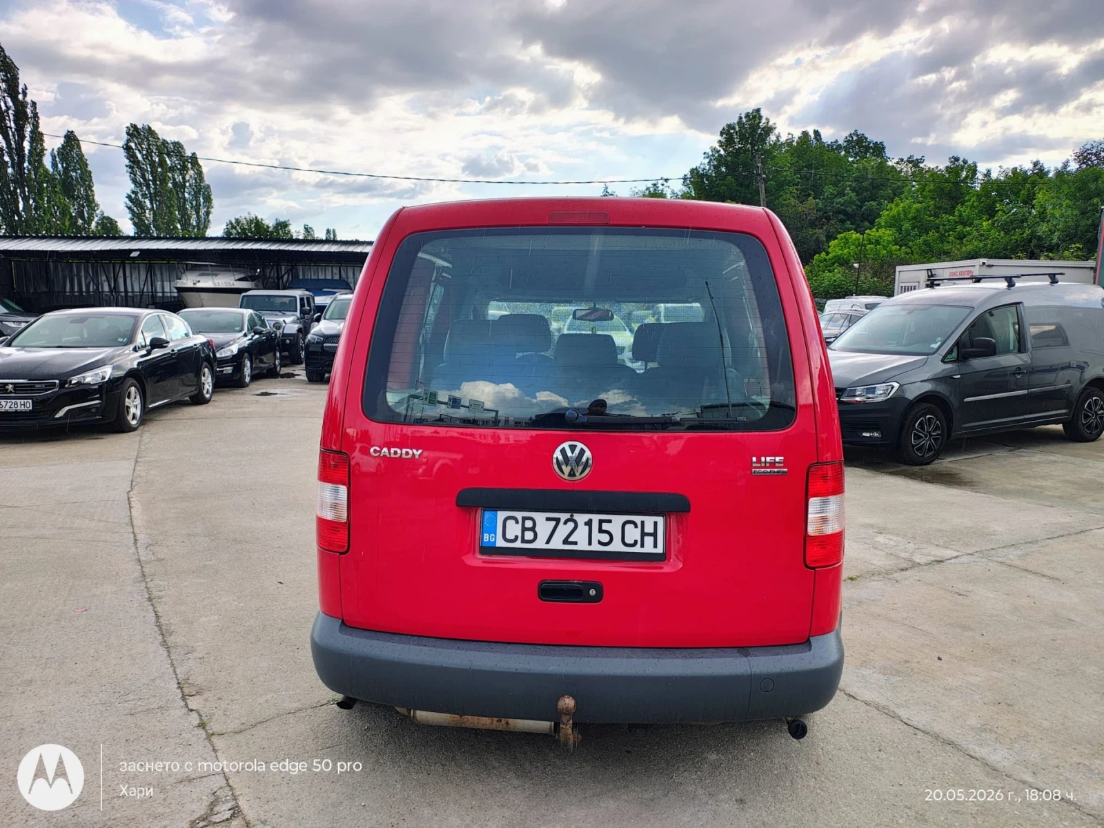 VW Caddy 2, 0 бензин , газ , снимка 6 - Автомобили и джипове - 54620553