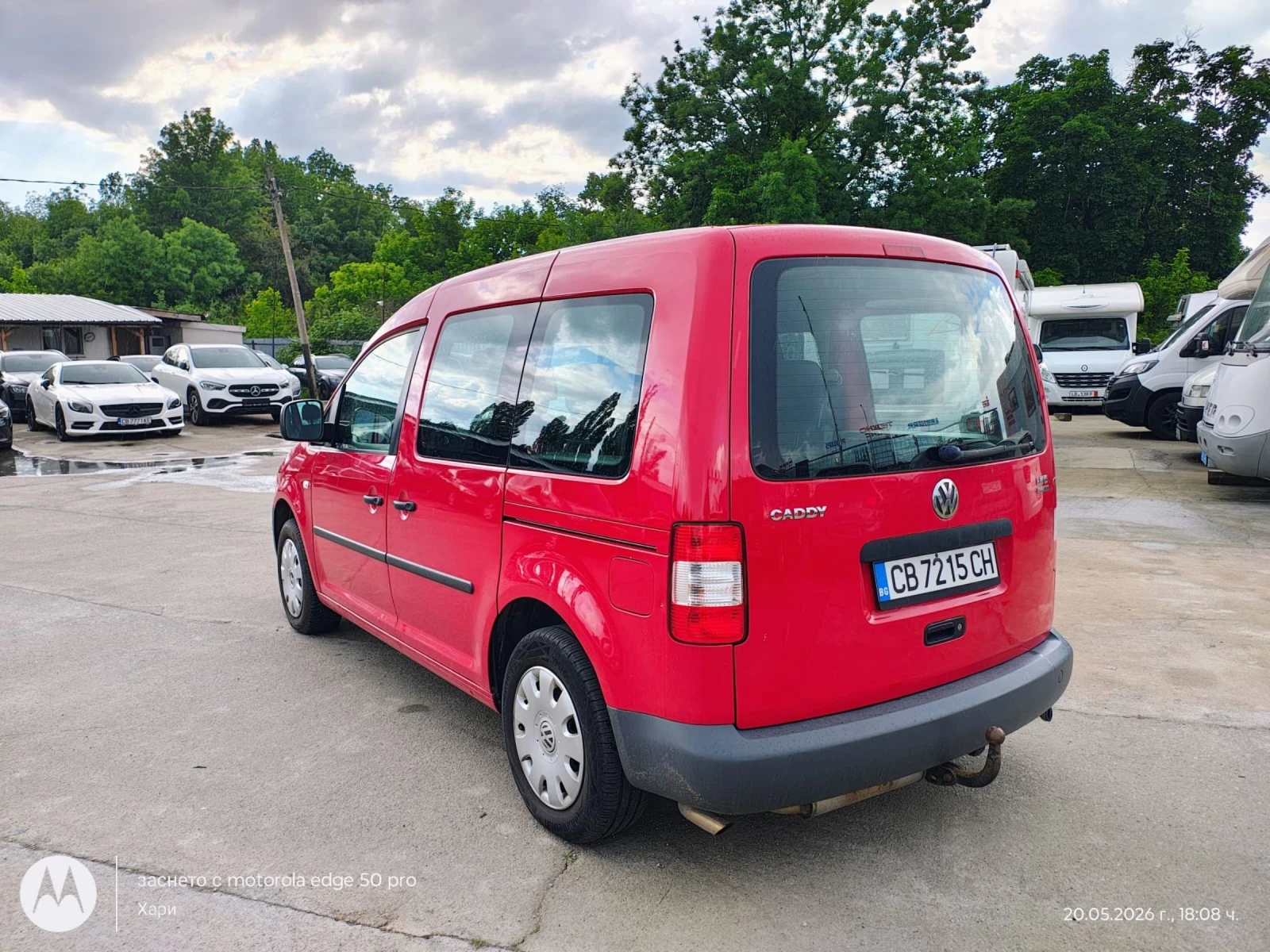 VW Caddy 2, 0 бензин , газ , снимка 3 - Автомобили и джипове - 54620553