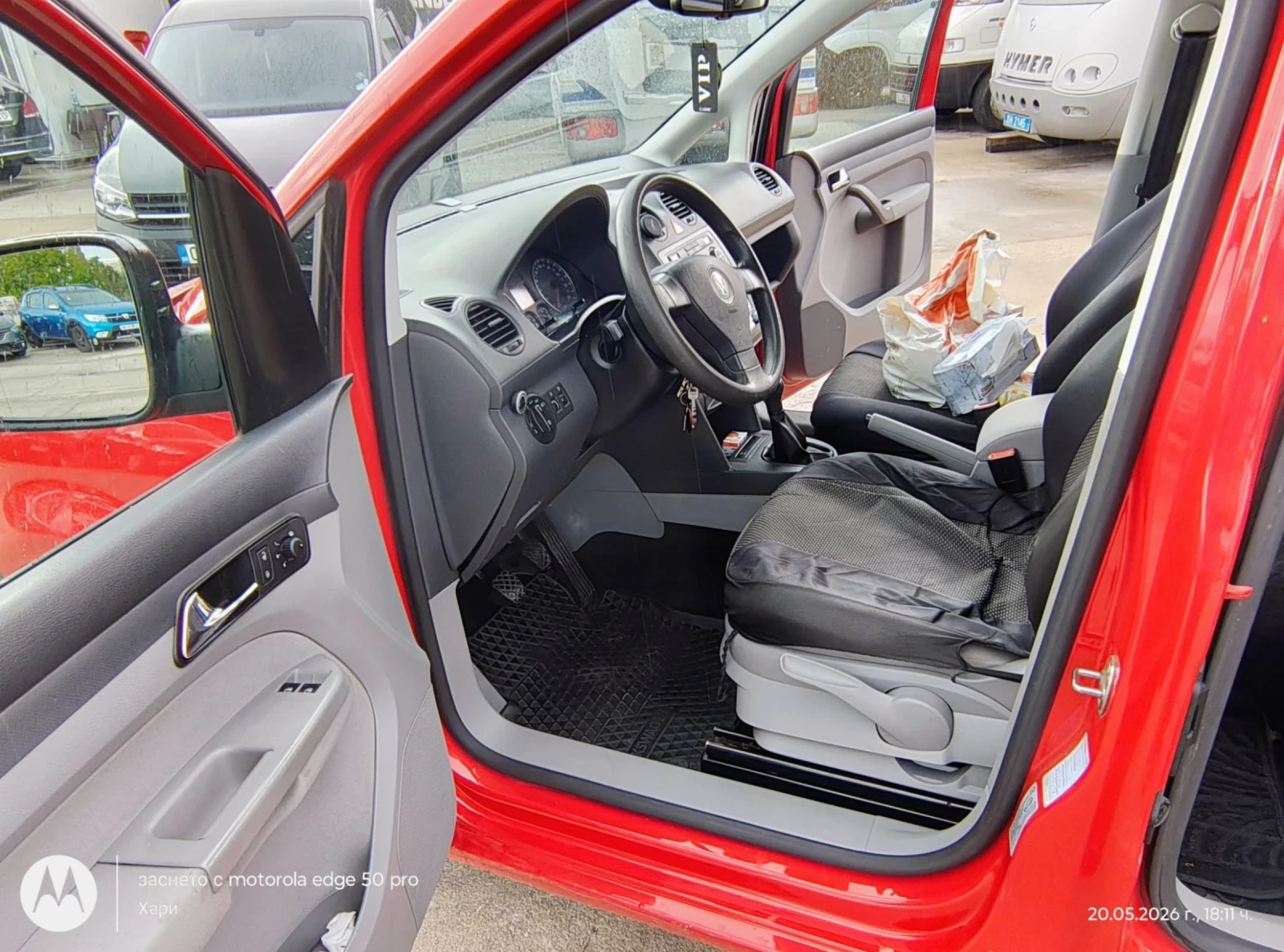VW Caddy 2, 0 бензин , газ , снимка 13 - Автомобили и джипове - 54620553