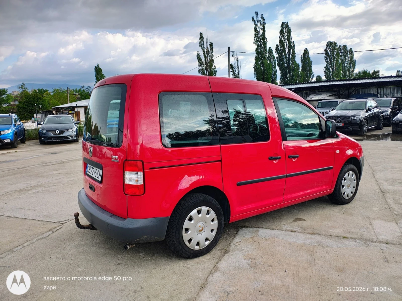 VW Caddy 2, 0 бензин , газ , снимка 5 - Автомобили и джипове - 54620553