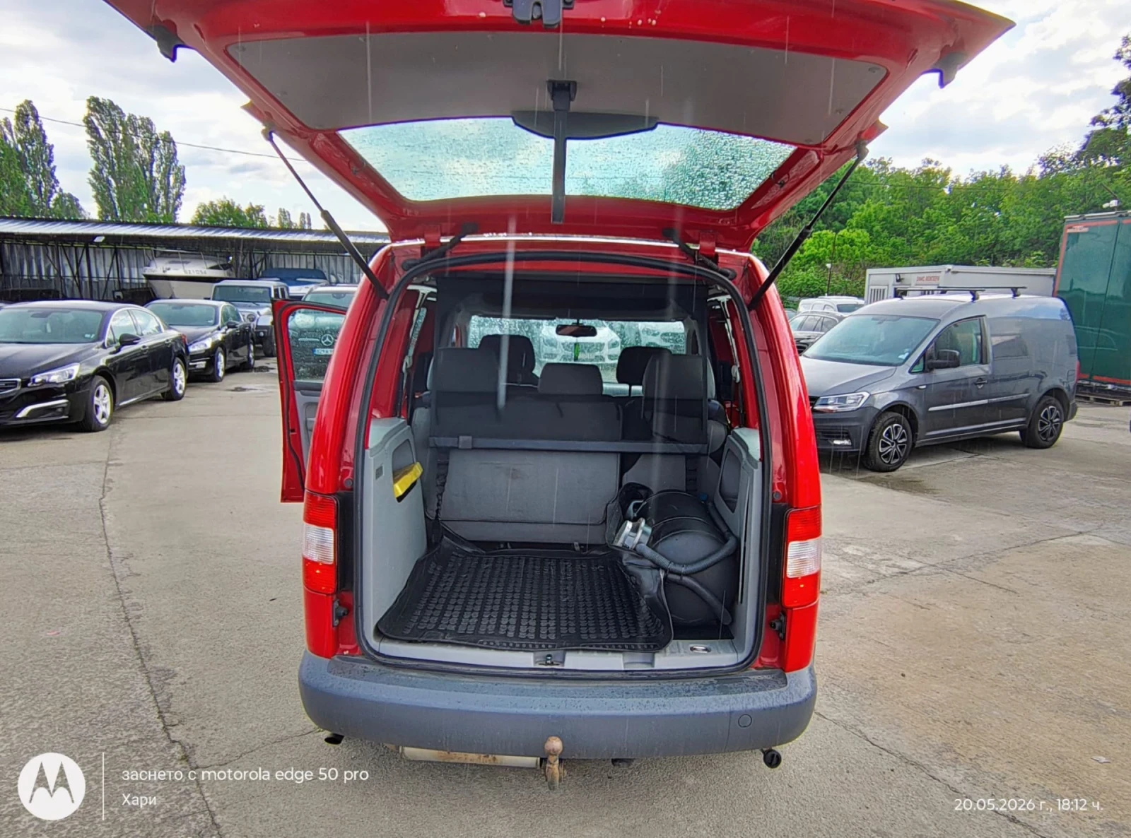 VW Caddy 2, 0 бензин , газ , снимка 10 - Автомобили и джипове - 54620553