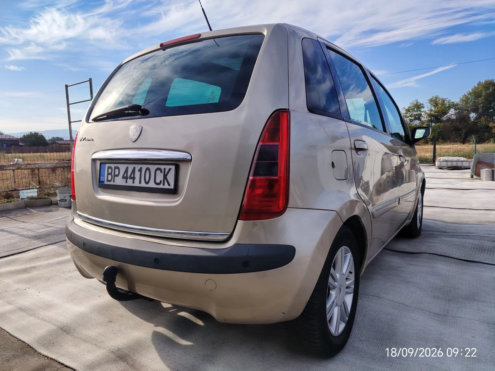 Lancia Musa 1, 4 ПАНОРАМА, снимка 4 - Автомобили и джипове - 56151709