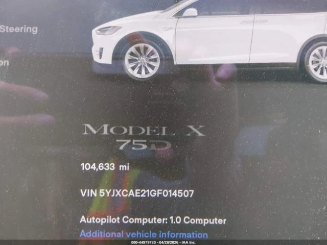 Tesla Model X 75D AWD, снимка 13 - Автомобили и джипове - 55107187