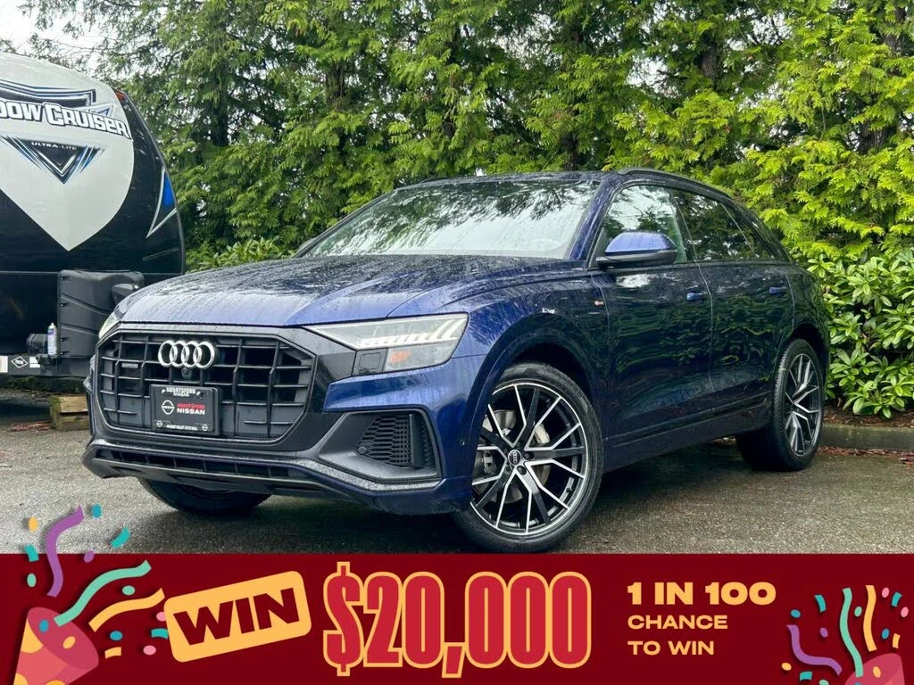 Audi Q8 55TFSI* MATRIX* S* LINE* ОБДУХВАНЕ* LANE* ASSIST* , снимка 3 - Автомобили и джипове - 54834905