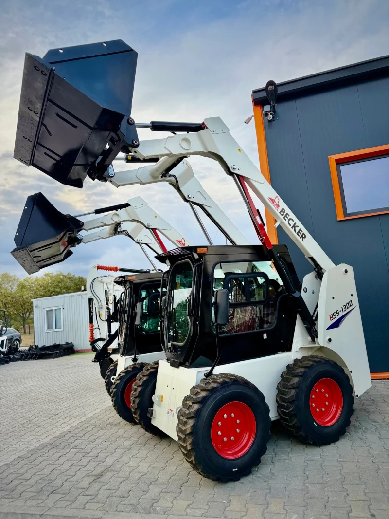 Мини челни товарачи Kubota BECKER BSS-1300, снимка 3 - Индустриална техника - 51860542