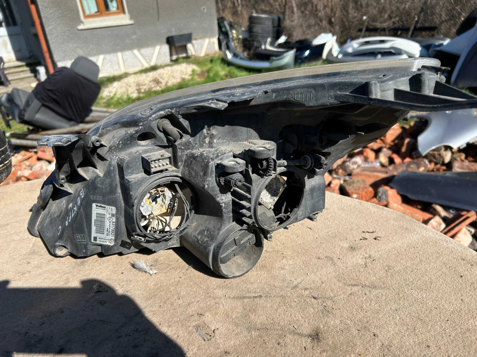 Десен фар OPEL VECTRA C , снимка 2 - Части - 53894180