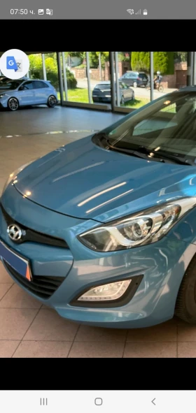 Hyundai I30 1.6 D  6 скр.. . ПОДГРЕВ .. .НОВА НОВА