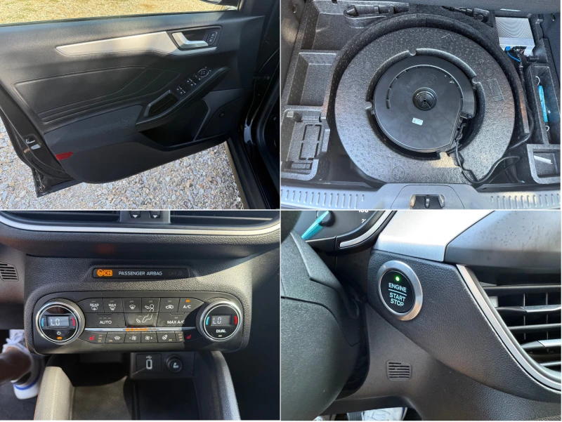 Ford Focus 1.0i/TITANIUM/NAV/LED/B&O/KEYLESS GO/SERVICE BOOK, снимка 15 - Автомобили и джипове - 50781732
