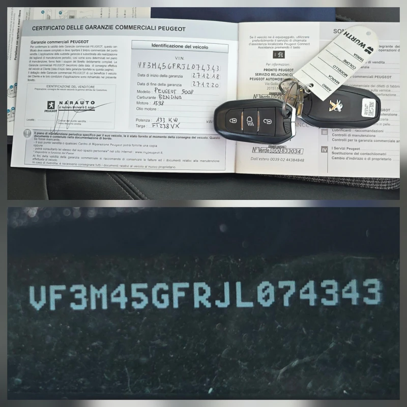 Peugeot 5008 1.6T 180к.с 100%км WIRELESS CAR PLAY/ANDROID AUTO, снимка 13 - Автомобили и джипове - 52805405