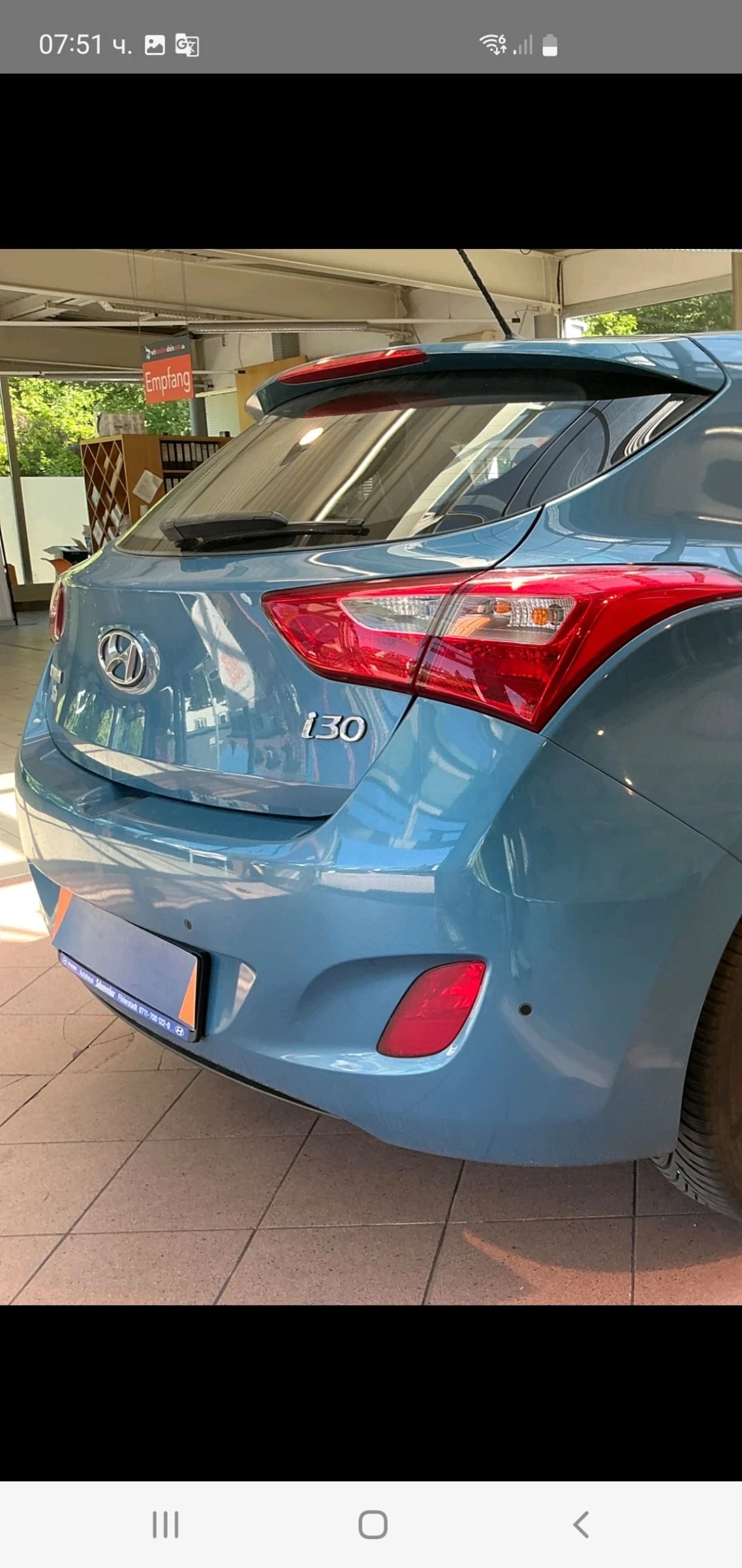 Hyundai I30 1.6 D  6 скр.. . ПОДГРЕВ .. .НОВА НОВА - изображение 3