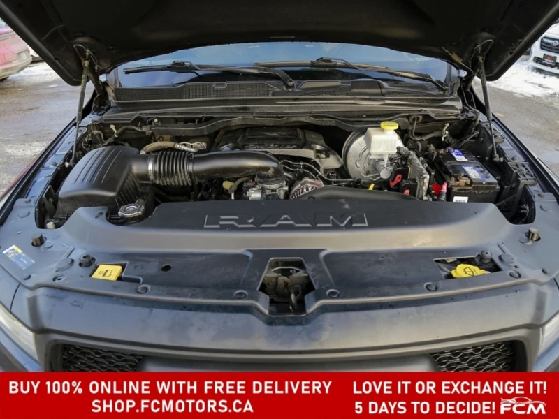 Dodge RAM 1500 Rebel * 4x4 * Подгрев * Кожа * Camera * Bluetooth, снимка 14 - Автомобили и джипове - 53431163