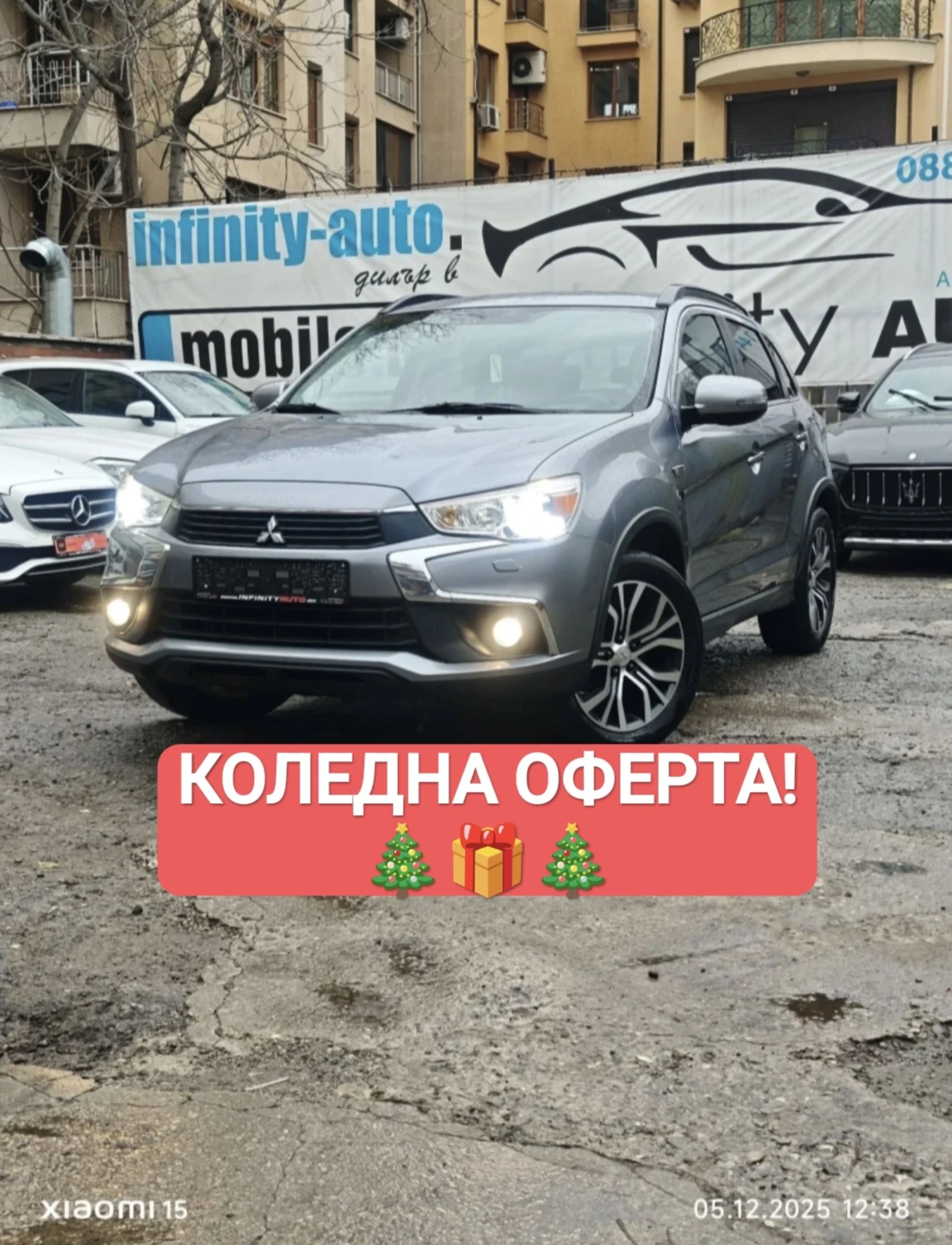 Mitsubishi ASX 4x4, ФЕЙС, АВТОМАТ, НАВИ, КАМЕРА, ПОДГРЕВ, ФУЛ! , снимка 1