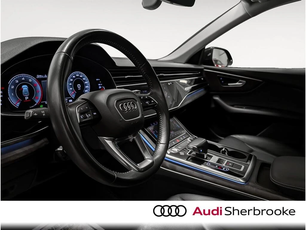 Audi Q8 * Progressiv 55 TFSI quattro * CARFAX * БЕЗ ПЪРВОН - изображение 9