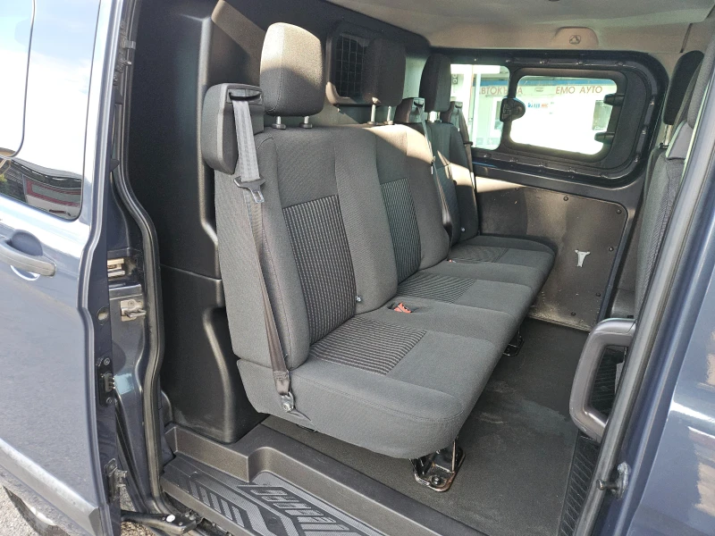 Ford Transit Custom 2.2TDCI/125k.c/6ск/5+ 1м/ACC/БЛУТУТ/EURO 5B/ТОП, снимка 16 - Бусове и автобуси - 52775232
