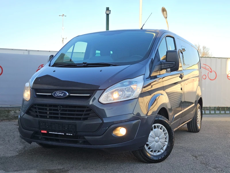 Ford Transit Custom 2.2TDCI/125k.c/6ск/5+ 1м/ACC/БЛУТУТ/EURO 5B/ТОП, снимка 7 - Бусове и автобуси - 52775232