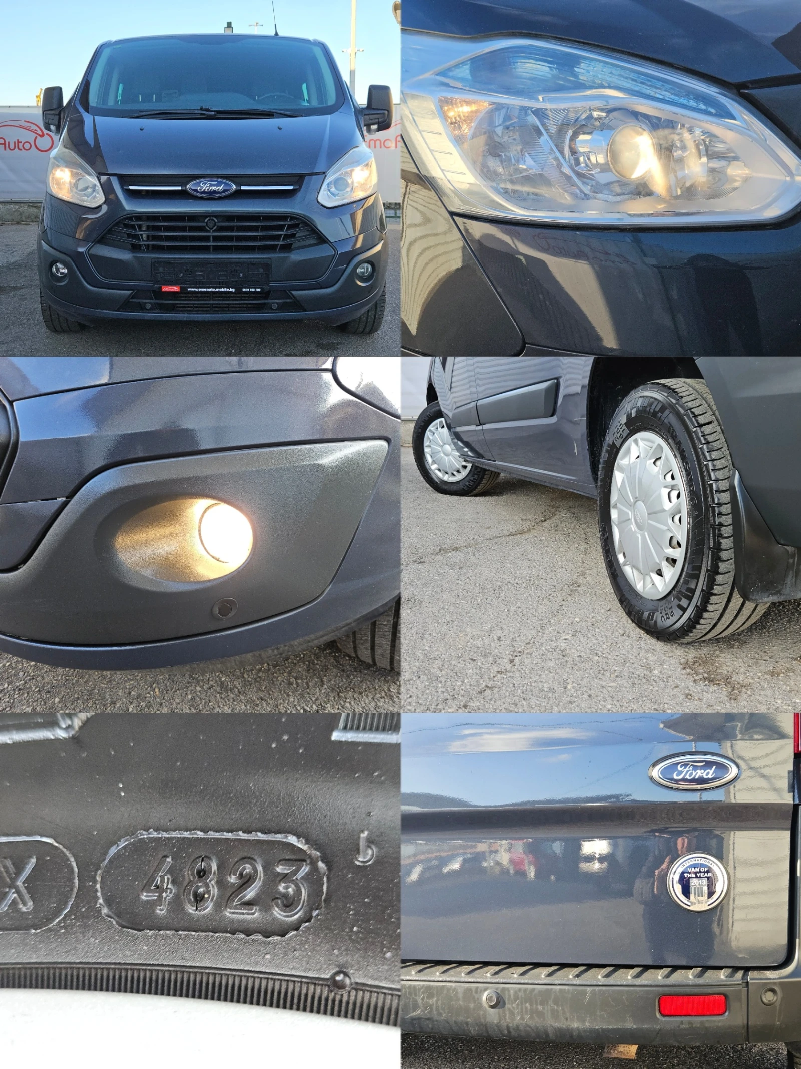 Ford Transit Custom 2.2TDCI/125k.c/6��/5+ 1�/ACC/������/EURO 5B/��� | Mobile.bg � ����������� 17