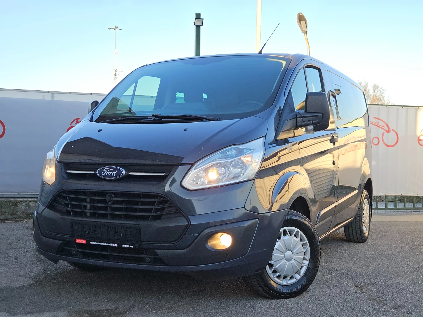 Ford Transit Custom 2.2TDCI/125k.c/6ск/5+ 1м/ACC/БЛУТУТ/EURO 5B/ТОП - изображение 7