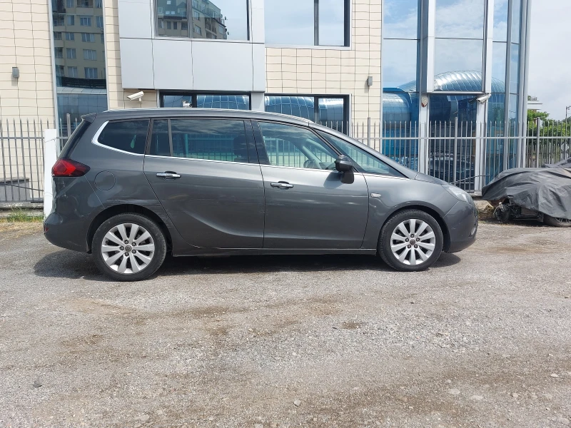 Opel Zafira 1.6TURBO МЕТАН 150кс COSMO КОЖА НАВИГАЦИЯ 7МЕСТА, снимка 9 - Автомобили и джипове - 46944432