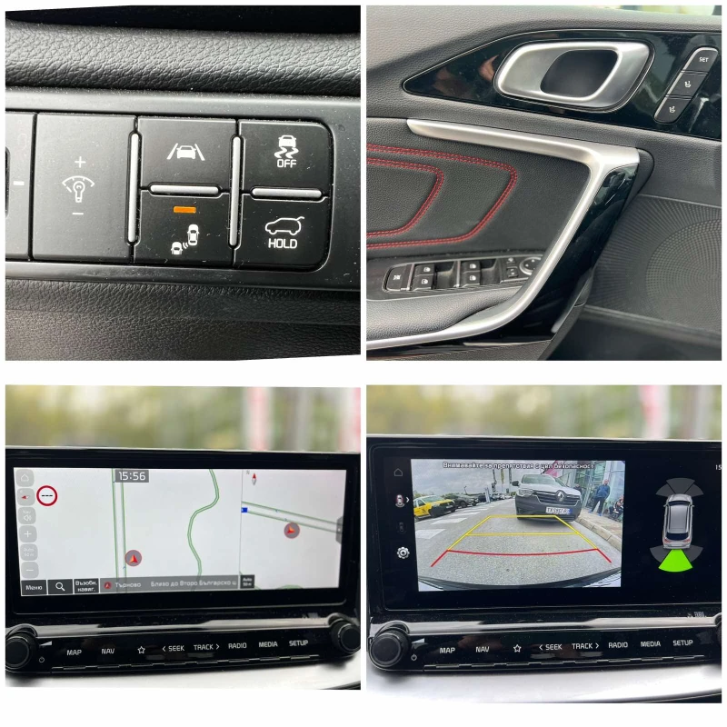 Kia Pro ceed GT 1.6 T-GDi / 204 к.с. / DCT / Панорама, снимка 13 - Автомобили и джипове - 52118329