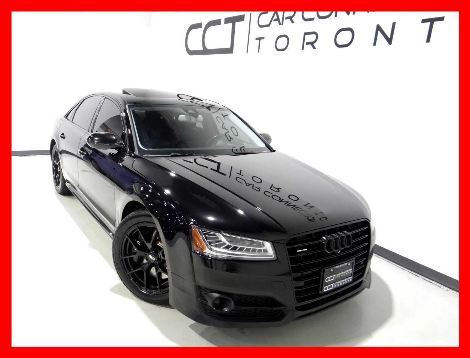 Audi A8 4.0T* NIGHT VISION* BOSE* SUNROOF* 360* HEADUP, снимка 1