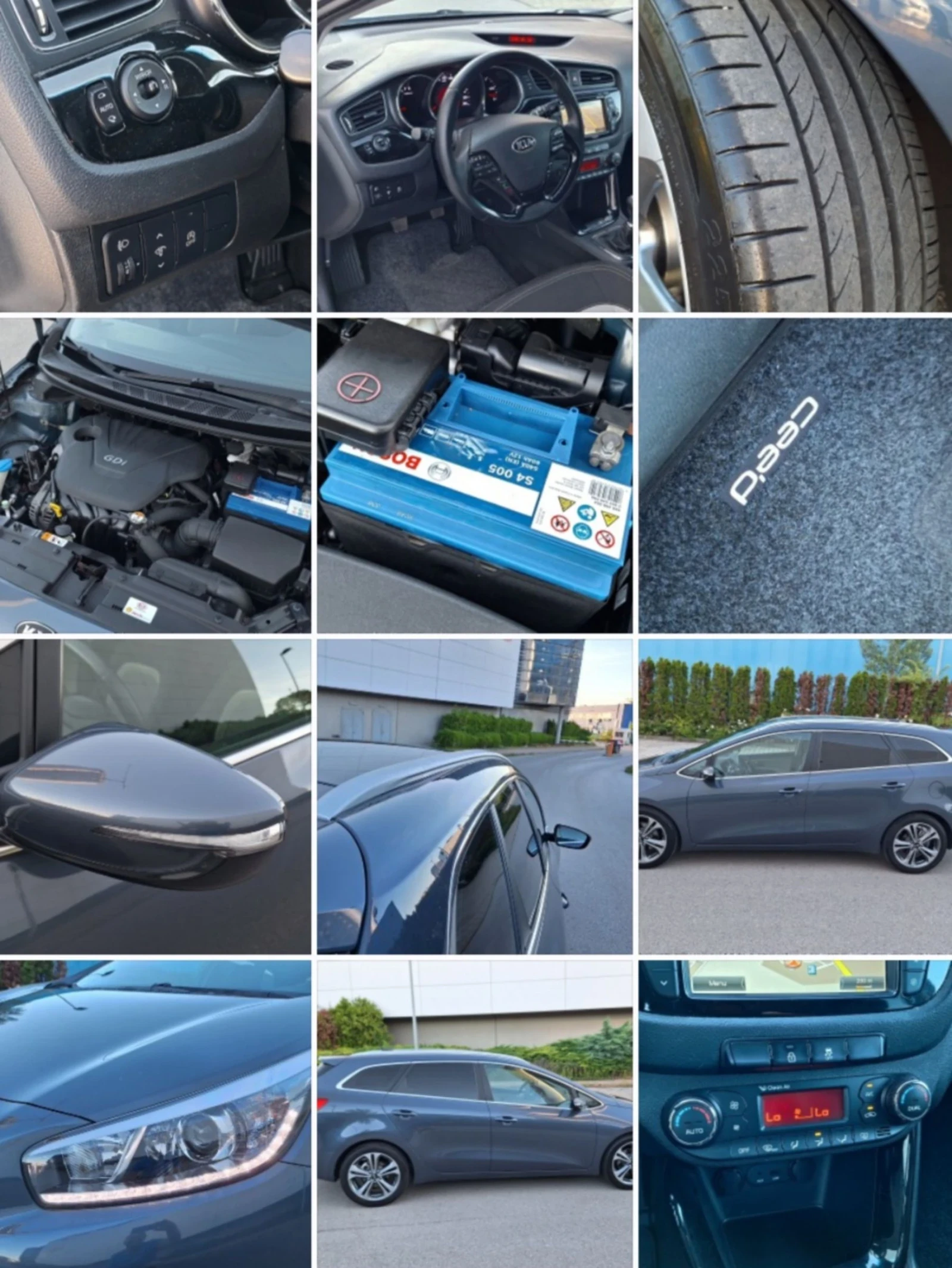 Kia Ceed 1.6 Нави-Камера-Парктроник, снимка 17 - Автомобили и джипове - 54906893
