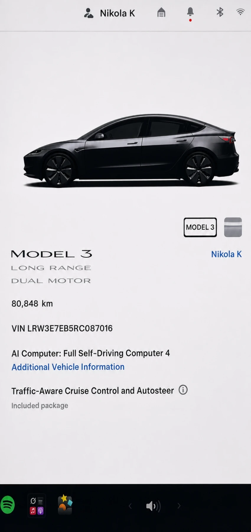 Tesla Model 3 Highland , снимка 14 - Автомобили и джипове - 55879759