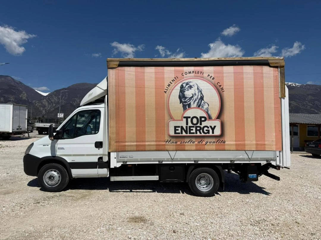 Iveco Daily 65C18 БРЕЗЕНТОВ ПАДАЩ БОРД КЛИМАТИК* ПЕРФЕКТЕН, снимка 2 - Бусове и автобуси - 54114770