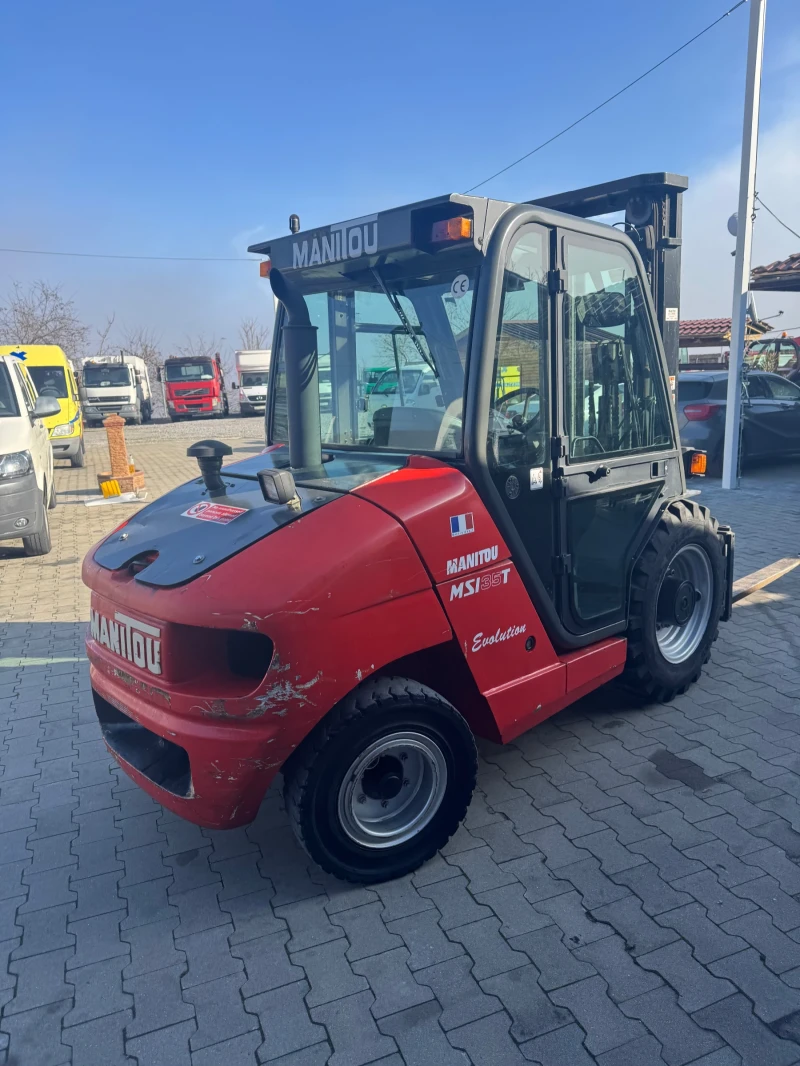 Мотокар Manitou MSI 35 BUGGY, снимка 9 - Индустриална техника - 52297501