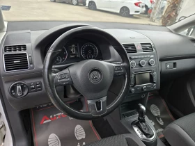 VW Touran 2.0TDI-140кс= АВТОМАТ= НАВИ= АВТОПИЛОТ= ПАРКТРОНИК, снимка 8
