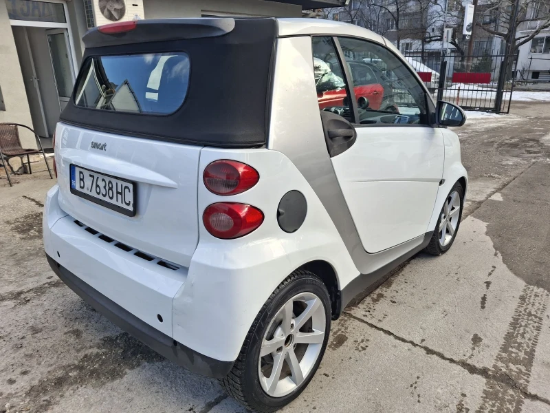 Smart Fortwo кабриолет, снимка 4 - Автомобили и джипове - 49239381