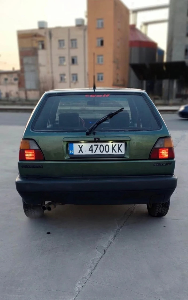VW Golf 2 1.6 75hp 5ск RABBIT-хамелеон-топ, снимка 4 - Автомобили и джипове - 52352461