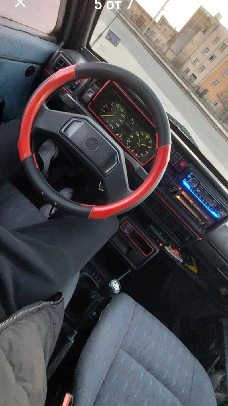 VW Golf 2 1.6 75hp 5ск RABBIT-хамелеон-топ, снимка 5 - Автомобили и джипове - 52352461