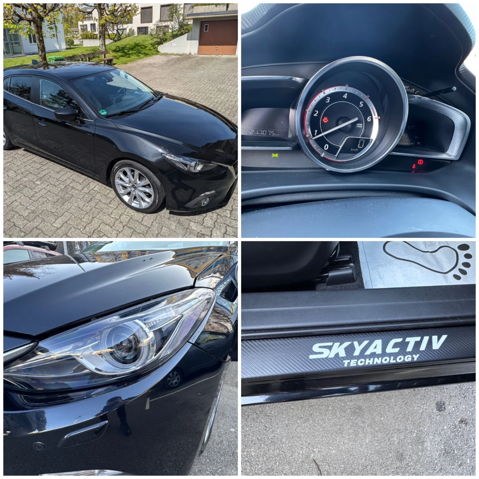 Mazda 3 2.2d skyactiv Head-up BOSE | Mobile.bg — изображение 15