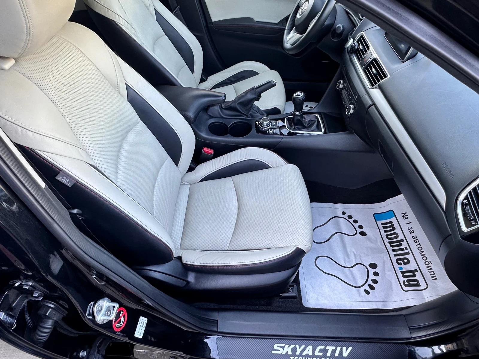 Mazda 3 2.2d skyactiv Head-up BOSE | Mobile.bg — изображение 14