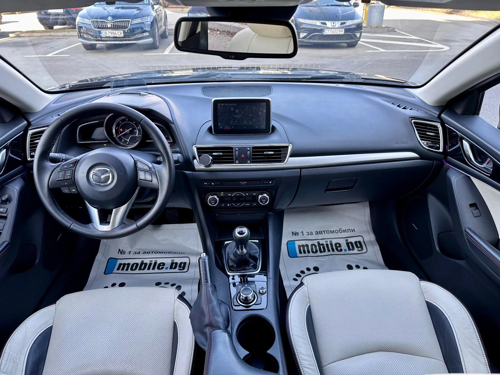 Mazda 3 2.2d skyactiv Head-up BOSE | Mobile.bg — изображение 12