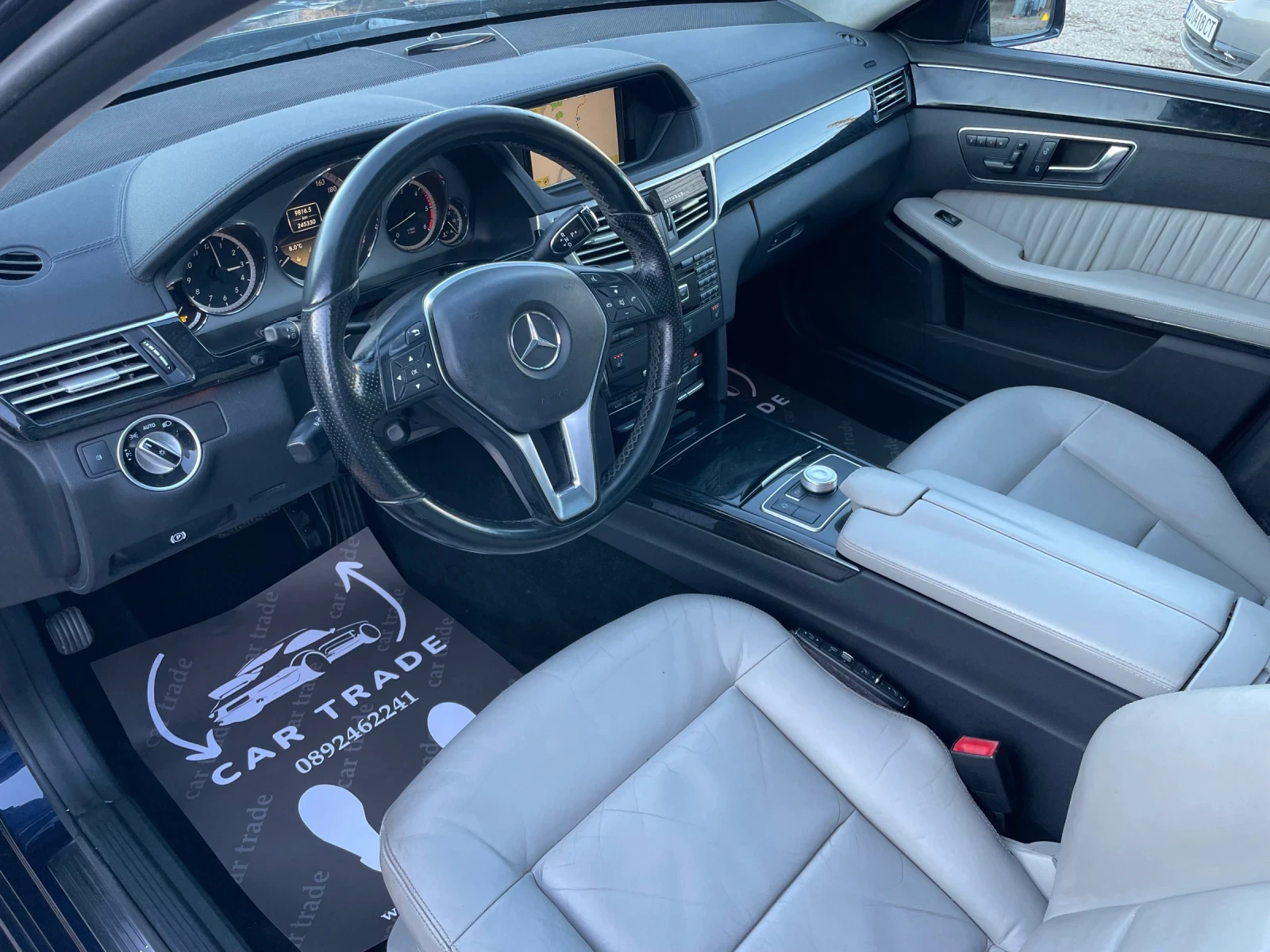 Mercedes-Benz E 350 AMG/ПАНО/DISTRONIC/ШИТО ТАБЛО/МЪРТВА ЗОНА/МЕМОРИ - изображение 7