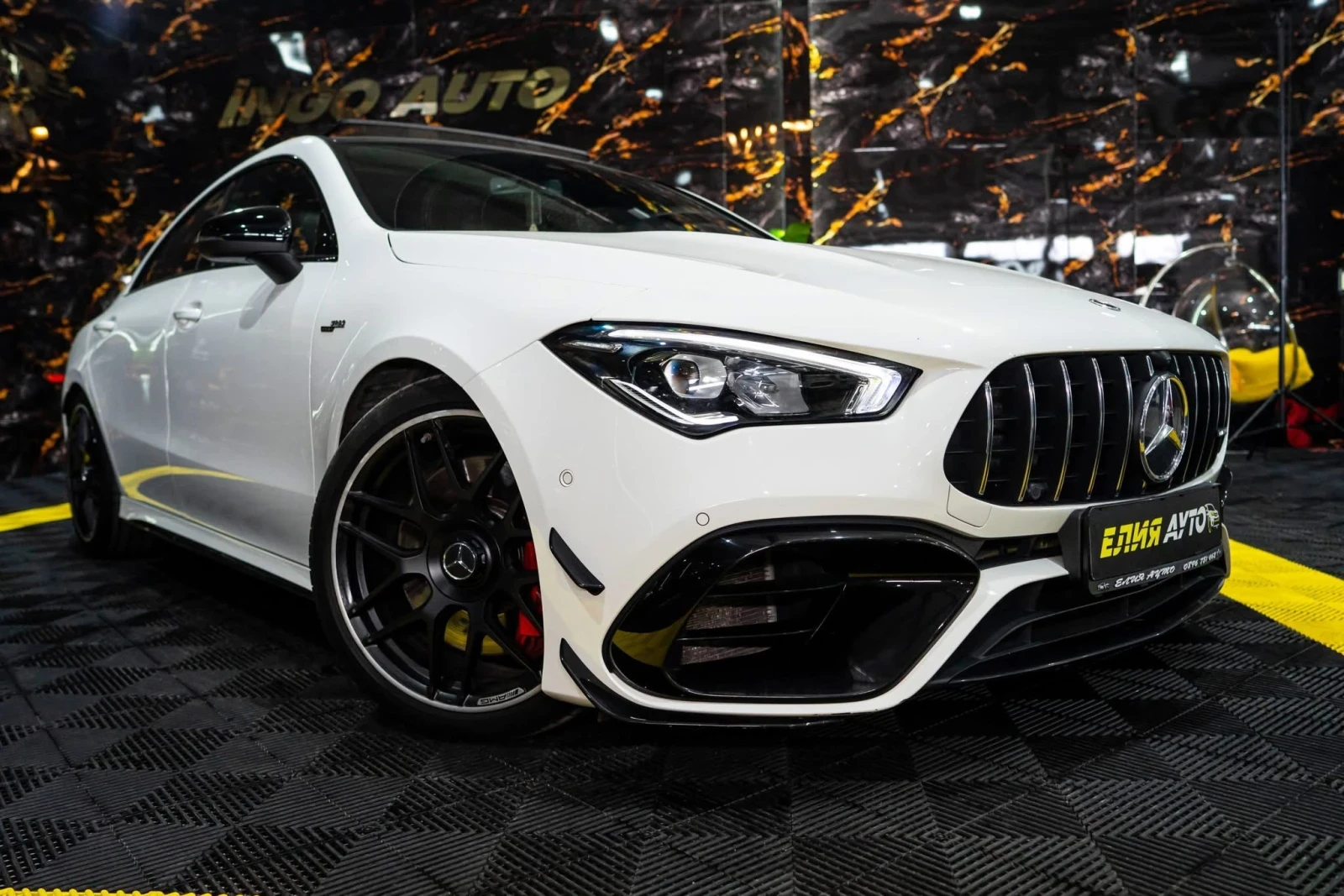Mercedes-Benz CLA 45 AMG S PERFORMANCE 4MATIC+ LED NAVI ���� ������ 100% | Mobile.bg � ����������� 4
