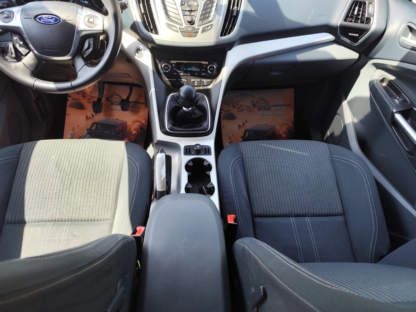 Ford C-max 1.6TDCi* TITANIUM* КЛИМАТРОНИК* , снимка 11 - Автомобили и джипове - 54700400