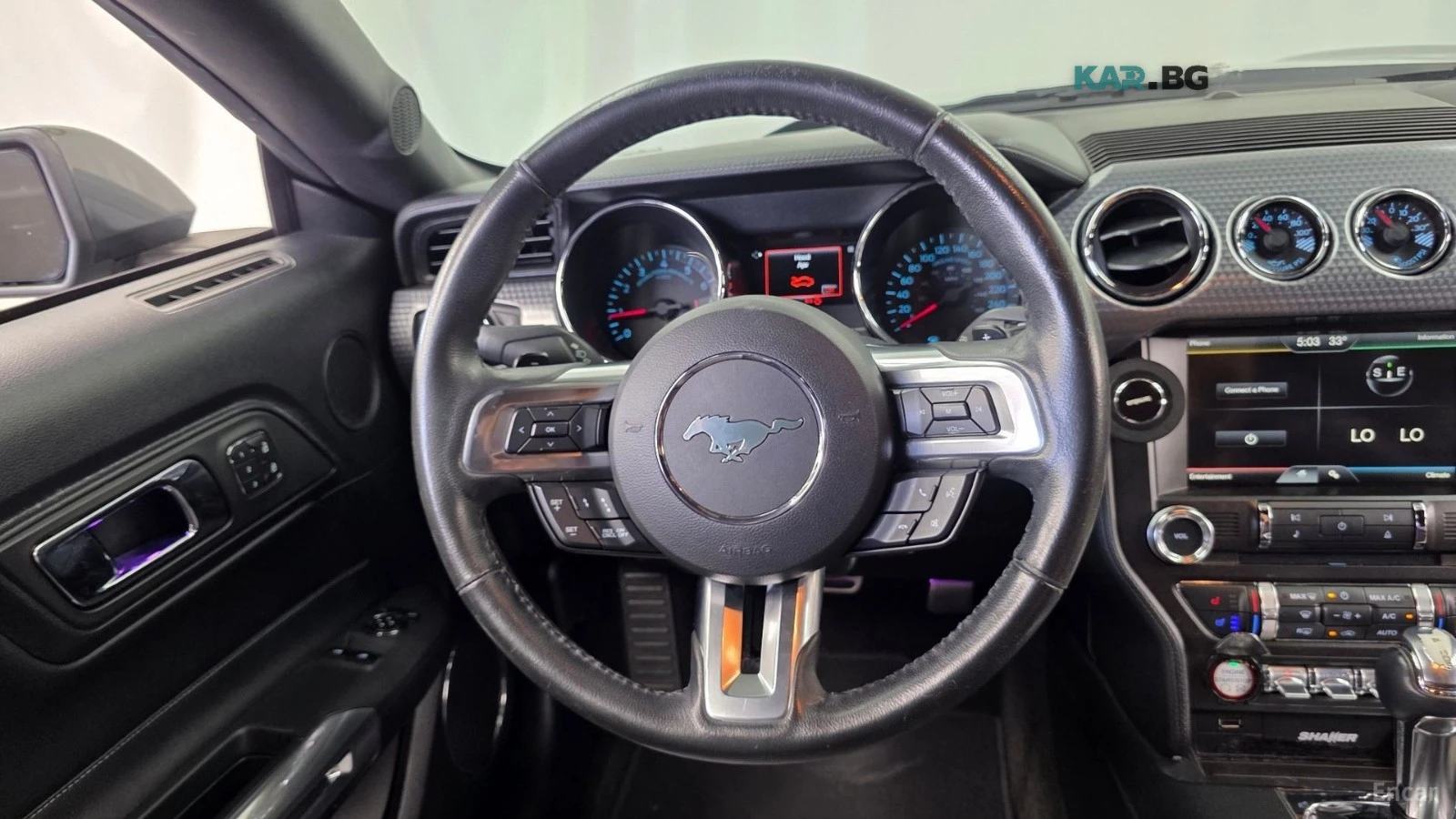 Ford Mustang КОЖА* ОБДУХВ* ПОДГРЕВ* КАМЕРА, снимка 11 - Автомобили и джипове - 56041679